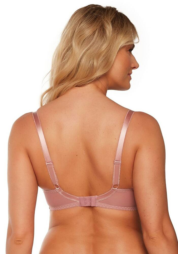 BS 1236 Debora Full Cup Stiff Bra by Gaia - Pink