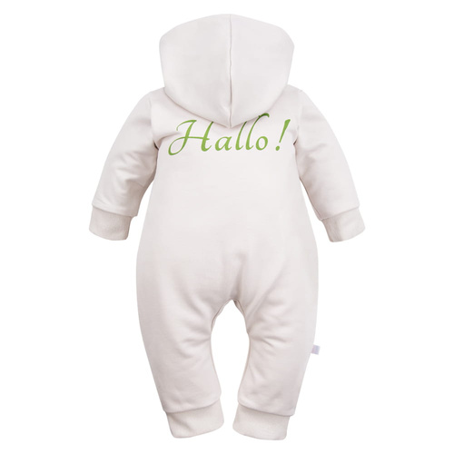 Анцуг с качулка Hallo Eevi - екрю