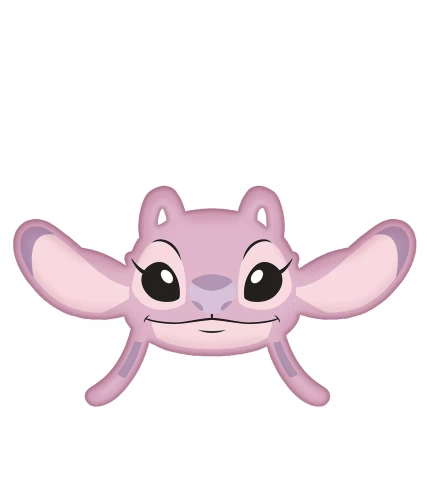 Възглавница във формата на Лило и Стич Jerry Fabrics розова