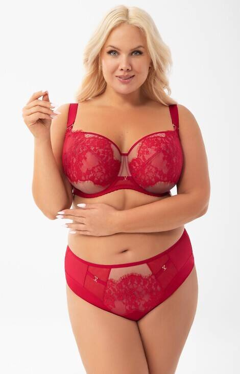 Gorsenia K 888 Poesia Soft Red Bra 