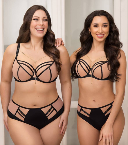 Gorsenia K 886 Tesora Дамски бикини бежов цвят 