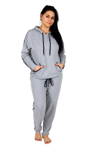 459 Nice Forex дамски спортен костюм - светъл меланж