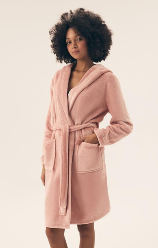 42877 Дамски халат Brid Henderson - пастелно розово