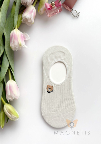 Дамски балеринки чорапи YN-251131 Magnetis – вискоза със силикон на петата