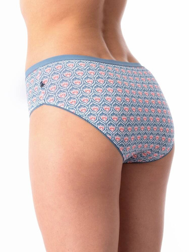 LPC 736 A'2 Дамски слипове 2 бр. Key blue brown