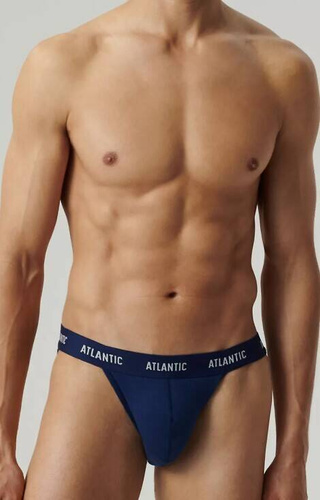 3MP-1576 A'3 Мъжки слип Atlantic - тъмносин-каки