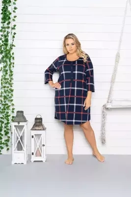 Izera дамска риза за кърмене и хранене с 3/4 ръкав Италианска мода - принт