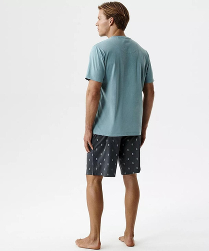 Мъжка пижама Atlantic NMP-402 100% памук къс ръкав шорти