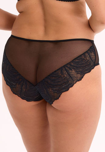 GFP 1228 Дамски бикини Isla Gaia - класически, удобни, с дантела, черни