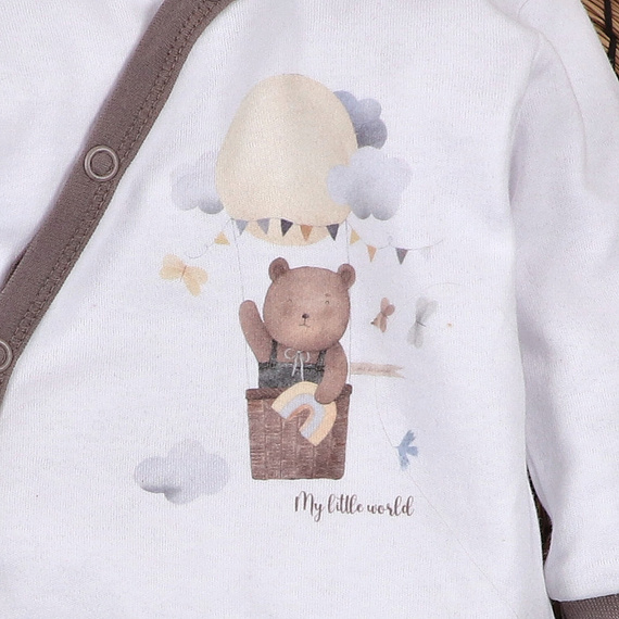 Боди Nini Balloon Friends 100% органичен памук, произведено в Полша