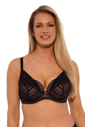 BS 1272 Johanne - твърд сутиен с пълна чаша от Gaia - черен