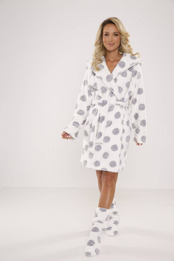 323 Dots Forex халат - екрю