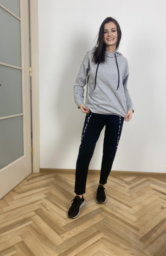 496 Just Forex дамски спортен екип - светъл меланж