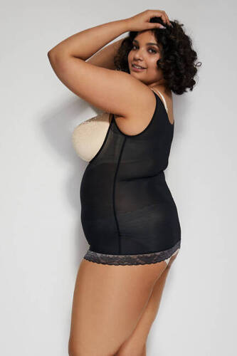 Glam Top оформяща тениска Mitex черна