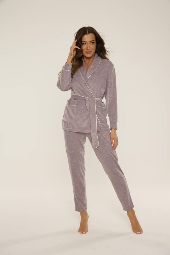 837 Комплект анцуг Macarena De Lafense - бежов меланж 