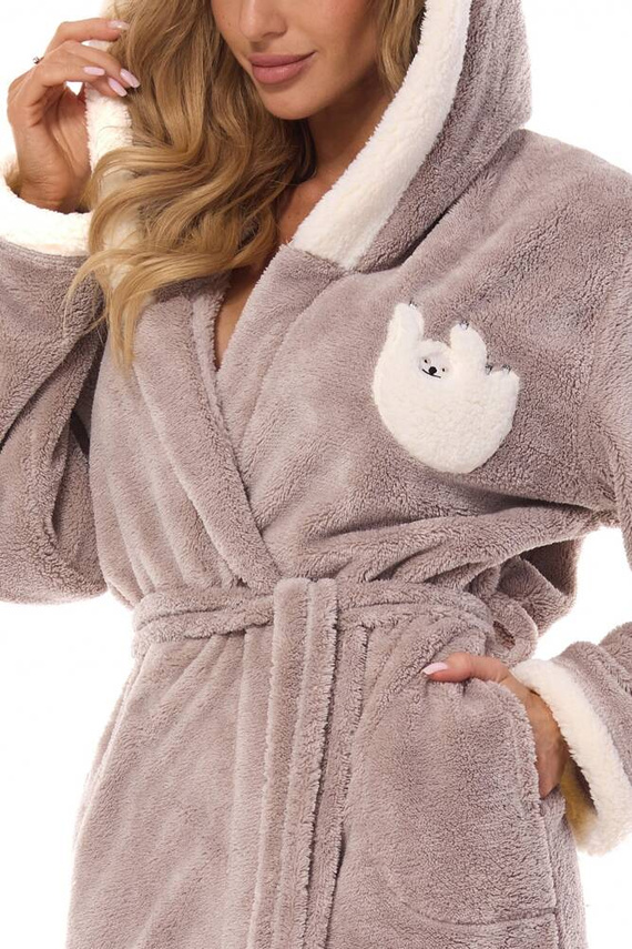 2411 Lazy дамски халат L&L - опал