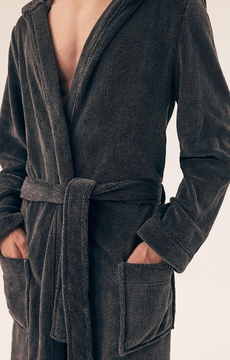 43012 Мъжки халат с качулка Mild Henderson – топъл и мек