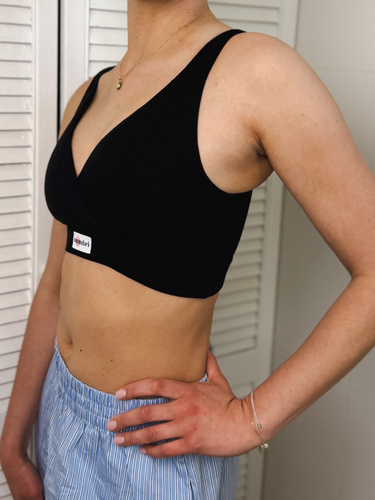 Milk&Love Mombri Klasyk непромокаем сутиен за кърмене black