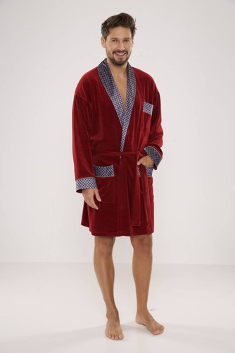 772 Мъжки халат Bonjour Forex - бордо