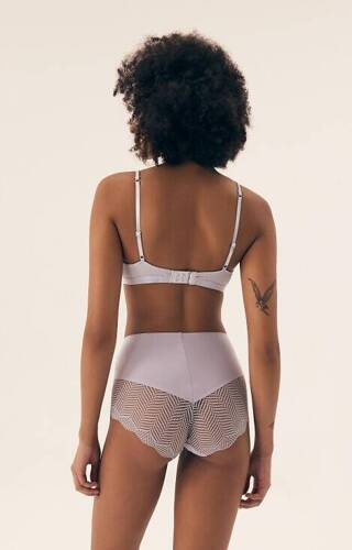 42580 Passy Дамски слипове 2 бр. Henderson - лилаво-бежово