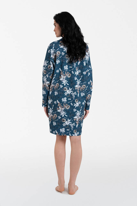 Nikjana дамска туника с дълъг ръкав Италианска мода - принт 