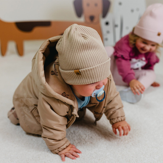 Зимно яке Puppy Playtime Eevi - бежово