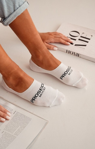 0576-026 Мокасини Prosecco Mood Милена с микрокрачета - бели