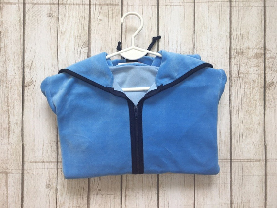 374 / 375 Desiree Детски халат за баня - син