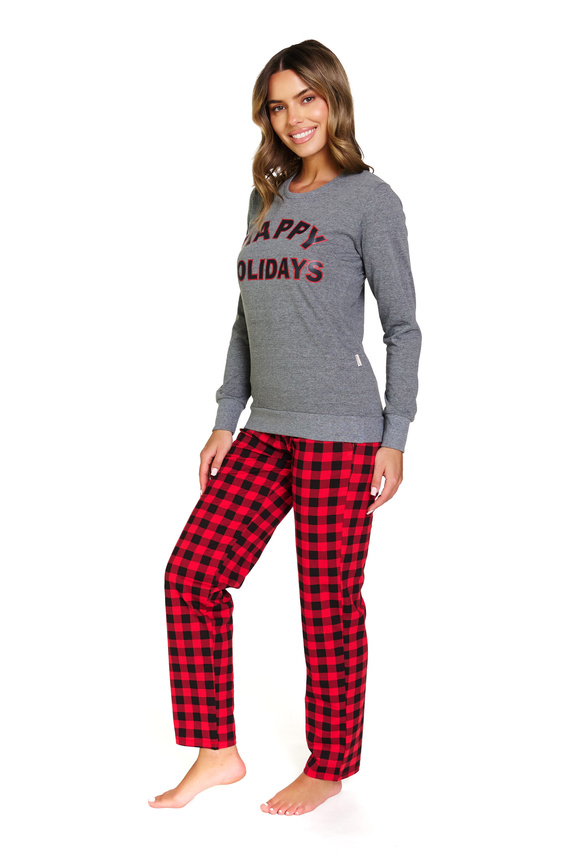 Дамска пижама 7343 Dark Grey Doctor Nap – 100% памук