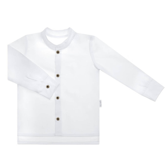 169512 Блуза за момче с дълъг ръкав "Magic of Christmas" Nicol - бяла