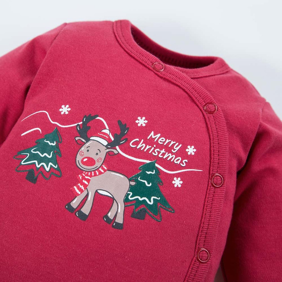 Здравей Елен! Боди с дълъг ръкав Eevi - бордо