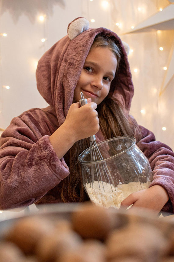 730 Детски халат за баня Serena Forex - Berry