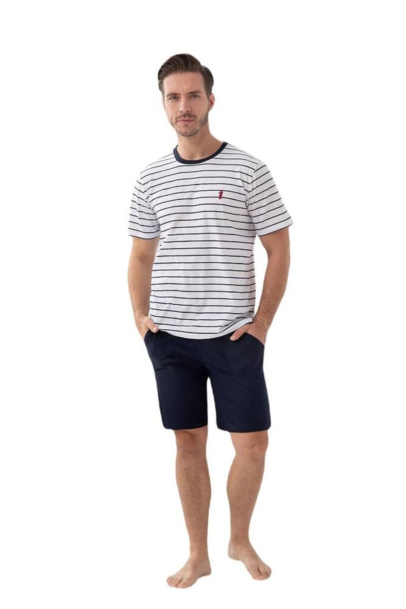 808 Мъжка пижама Luna - тъмносиня