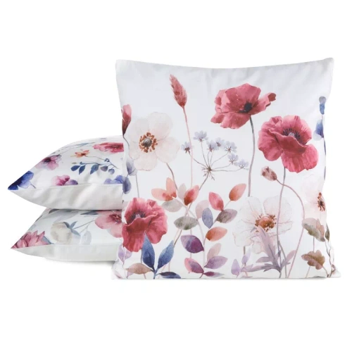 Декоративна калъфка 45x45 Mink 36 Eurofirany велур цветя