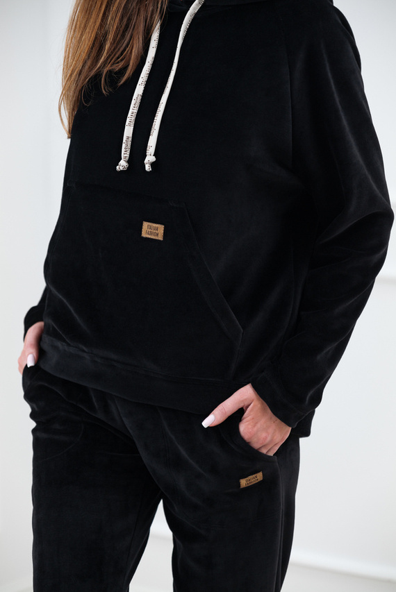 Roda Дамски потници Италианска мода - черни