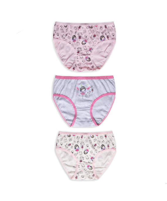 G-245 SD A'3 Момичешки бикини Lama, смесени цветове