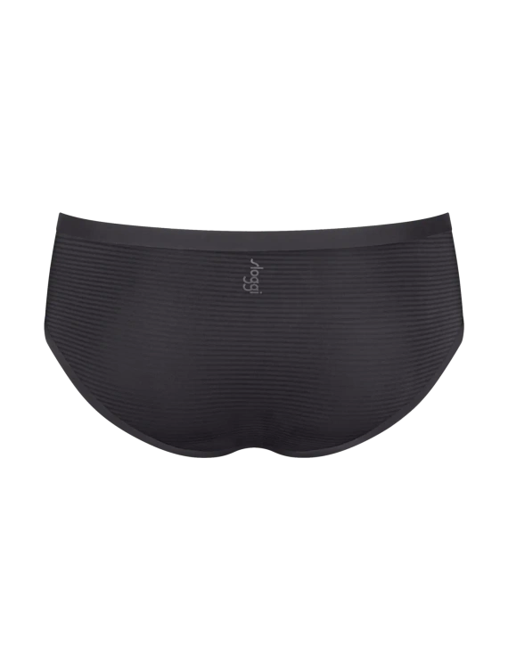 Бикини hipster sloggi ZERO Feel Air безшевни, леки black