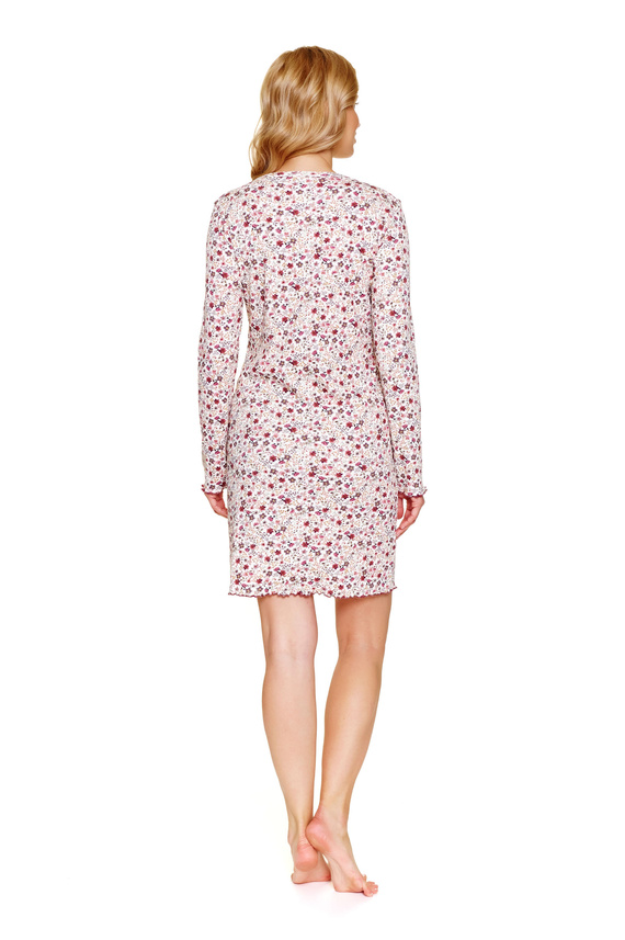 7308 Doctor Nap – Голям размер нощница за бременни и кърмачки | Памук с еластан, полско производство - флорес