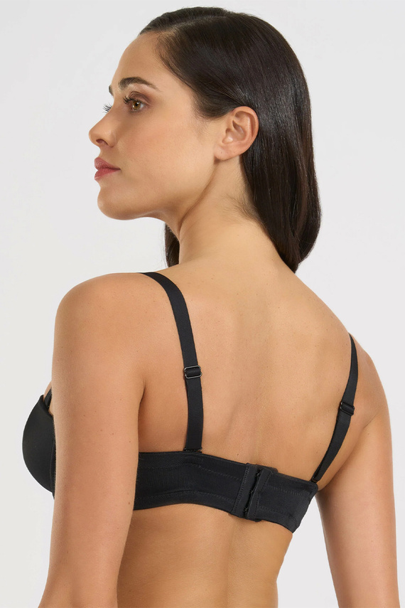 391 Сутиен Bandeau Nero Selene, оформящ, с отстраняеми презрамки