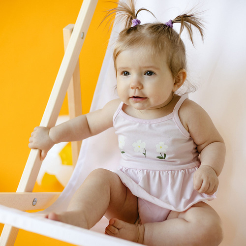 Боди Meadow на презрамки Eevi - розово