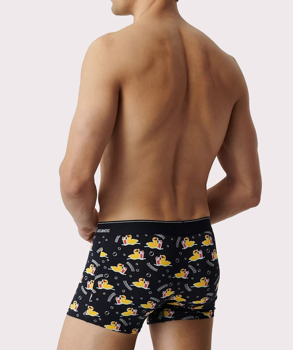 2MHH-007/25 Мъжки боксерки Atlantic - морско синьо-розово