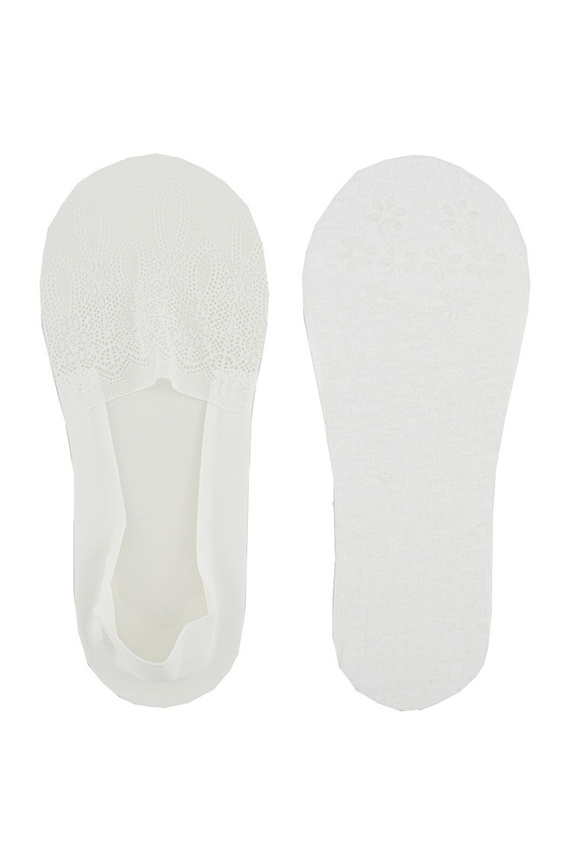 SN049 Дамски балеринки Noviti - бели