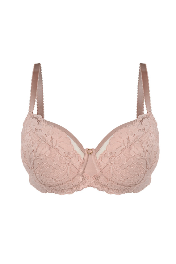 Mediolano Jasmin 19151 сутиен semi soft дантела пудра комфорт