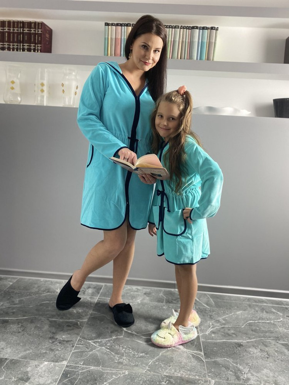374 / 375 Детски халат Desiree - мента