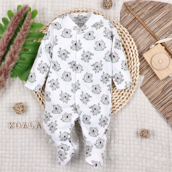 ABN-5206 Бебешки гащеризон Nini Sweet Koala 100% органичен памук