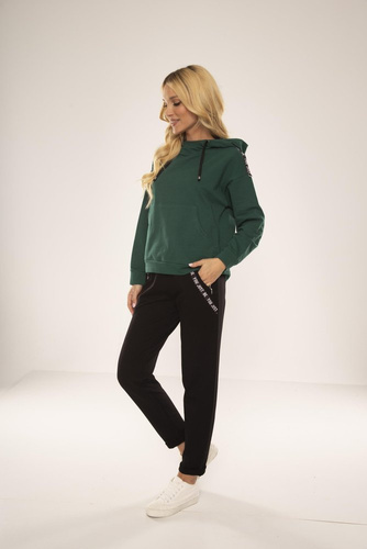 496 Дамски спортен костюм Just Forex - зелен