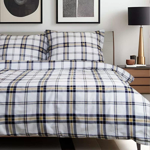 71482/1 Карирано памучно спално бельо Cottonlove Darymex