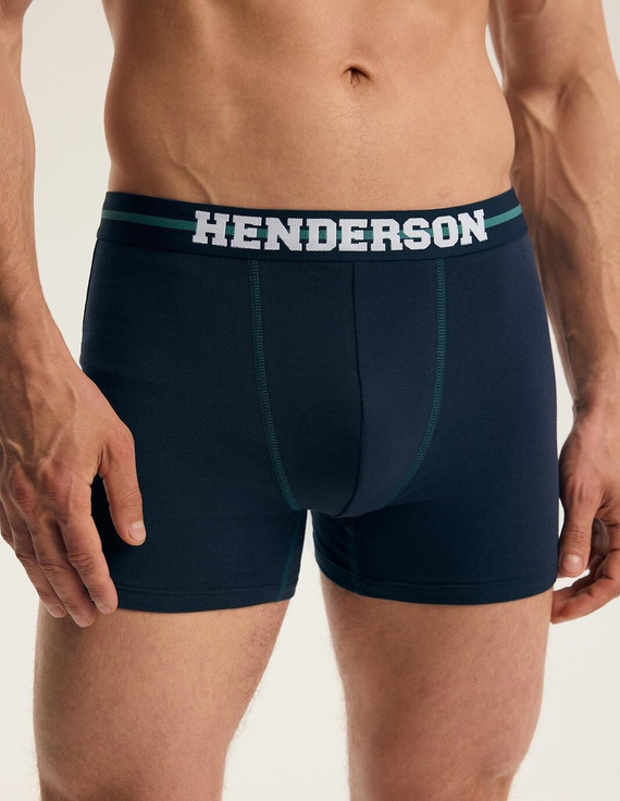 Мъжки боксерки Henderson 45468 Find-Pak памучни с широка ластична лента с лого