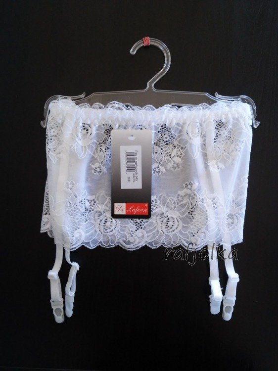 945 Babette Forex колан за жартиери - бял