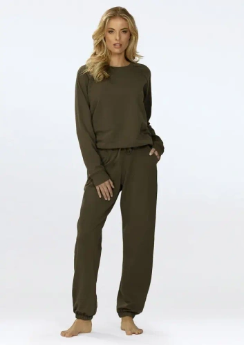 Дамски спортен комплект Wenezja Dkaren – блуза и панталони, памук